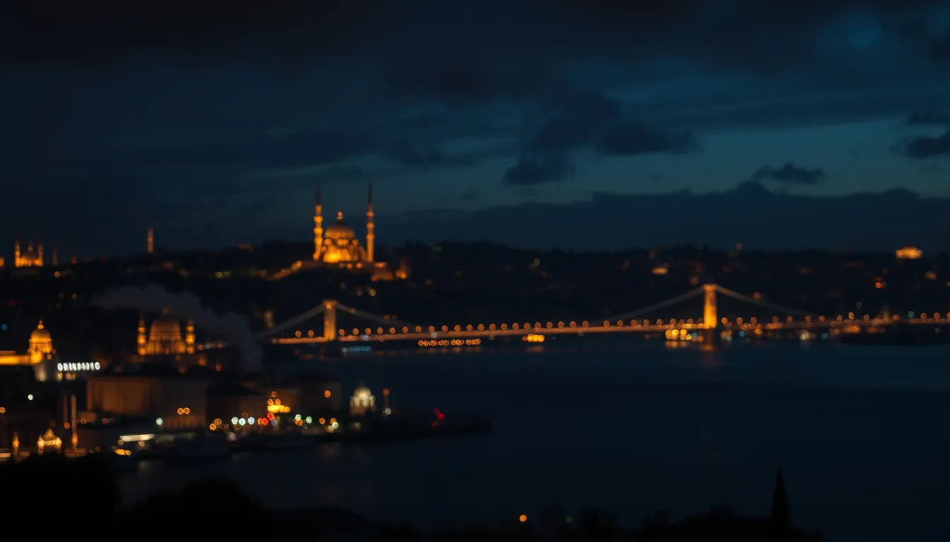 Istanbul at night